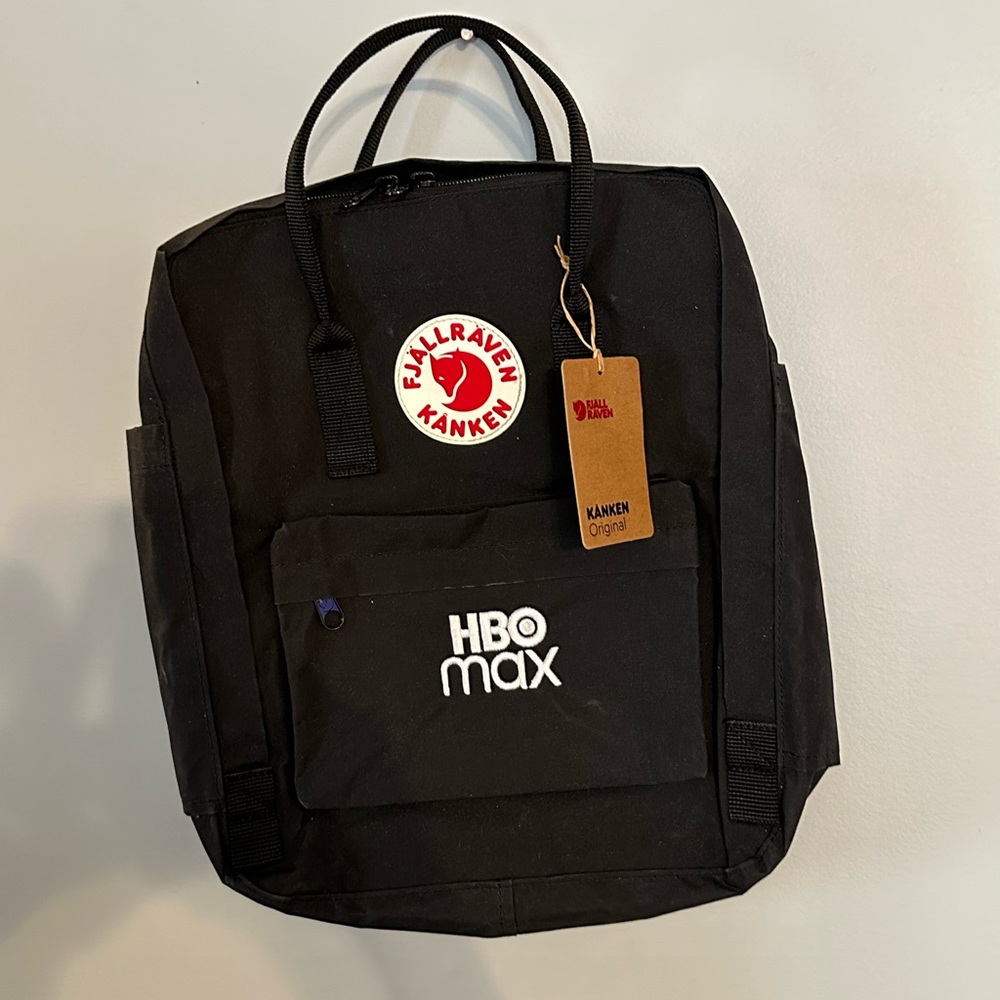 Brand new with tags Fjallraven back back with HBO Max Logo.